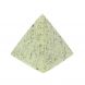Пирамида из камня змеевик 7х7х7,5 см (3) 128995
