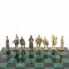 Шахматы подарочные &amp;quot;Богатыри&amp;quot; 40х40 см из змеевика 129644