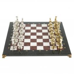 Шахматы &amp;quot;Дон Кихот&amp;quot; доска 40х40 см мрамор лемезит
