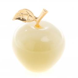 Сувенир &amp;quot;Яблоко&amp;quot; из зеленого оникса 4х4,5 см (1,5)
