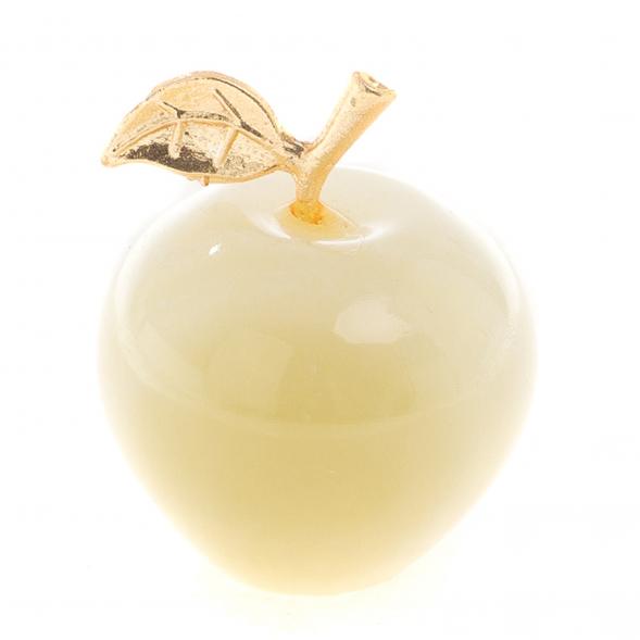 Сувенир &amp;quot;Яблоко&amp;quot; из зеленого оникса 4х4,5 см (1,5) 124644