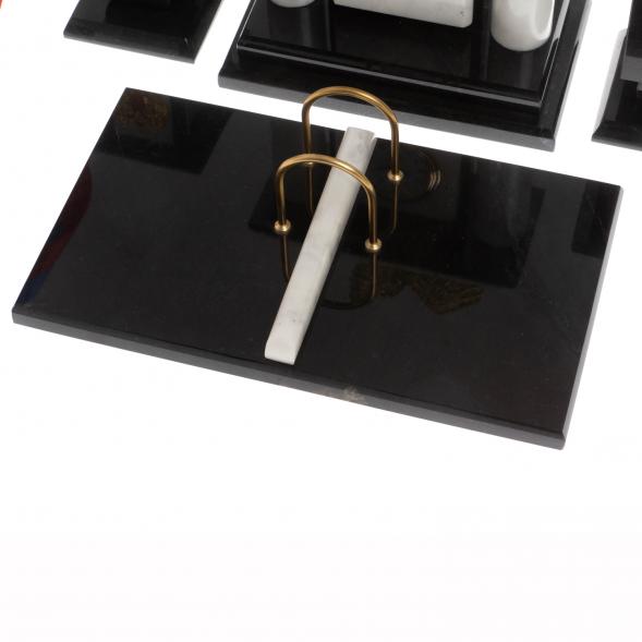 Настольный набор &amp;quot;Орел&amp;quot; из мрамора 129959