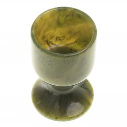 Рюмка на ножке из нефрита 20 мл 4х6,5 см