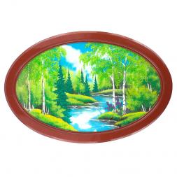 Панно овальное &amp;quot;Лето&amp;quot; 80х50 см