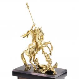 Настольный набор "Святой Георгий Победоносец" бронза креноид