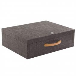 Настольный лоток для бумаг А4 из лазурита