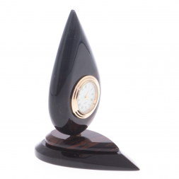 Часы &amp;quot;Капля нефти&amp;quot; из черного обсидиана