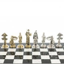 Шахматы &amp;quot;Дон Кихот&amp;quot; доска 40х40 см камень мрамор