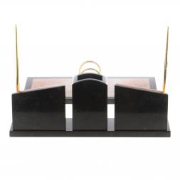 Письменный прибор &amp;quot;Элегант&amp;quot; из розового мрамора