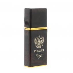 Флешка из камня обсидиан &amp;quot;Герб РФ&amp;quot; 16 гб