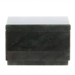 Шкатулка из нефрита 7,8х5х5 см