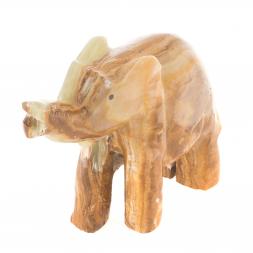 Статуэтка из оникса &amp;quot;Слон&amp;quot; 15х4х12 см (6)