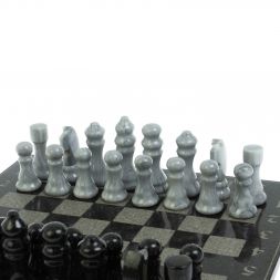Шахматы &amp;quot;Турнирные&amp;quot; доска 33х33 см мрамор гранит