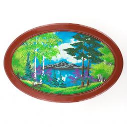 Панно овальное &amp;quot;Лето&amp;quot; 60х40 см