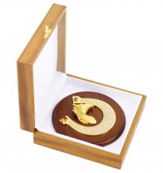 Панно на тарелке &amp;quot;Подкова на удачу&amp;quot; 16 см