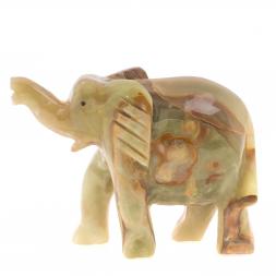 Статуэтка из оникса &amp;quot;Слон&amp;quot; 21х6,5х16 см (8)