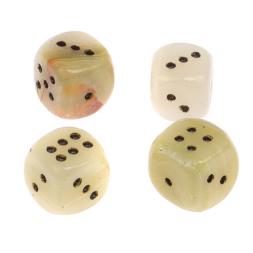 Кубики игральные из оникса 1,9 см 2 шт