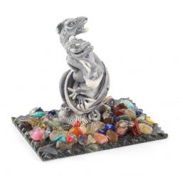 Сувенир "Сказочный змей" из мрамолита