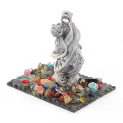 Сувенир "Сказочный змей" из мрамолита