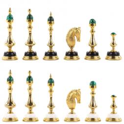 Шахматы из малахита &amp;quot;Версаль&amp;quot;