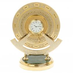 Часы «Вечный календарь» камень нефрит Златоуст