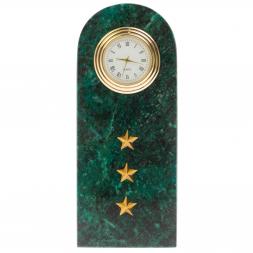 Часы погон &amp;quot;Старший прапорщик МВД&amp;quot; из змеевика