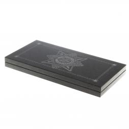 Нарды с гравировкой &amp;quot;Отечественная война&amp;quot; из камня гранит