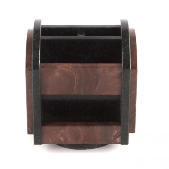 Настольный органайзер из камня вращающийся 121245