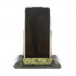 Подставка под телефон камень змеевик