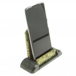 Подставка под телефон камень змеевик