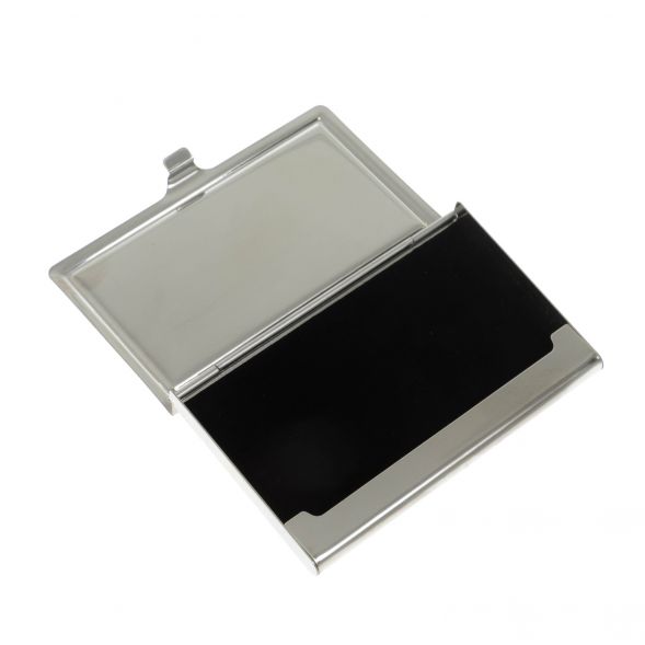 Карманная визитница из камня малахит с хризоколой цвет серебро 129426