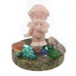 Сувенир &amp;quot;Ангелочек кроха&amp;quot; из мрамолита