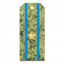 Сувенирный магнит "Погон Майор ВВС, ВКС, ВДВ" камень змеевик