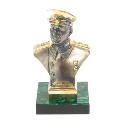 Статуэтка &amp;quot;Сталин&amp;quot; из бронзы и малахита