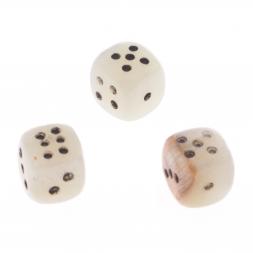 Кубик для игры камень оникс 1,4 см (0,5)