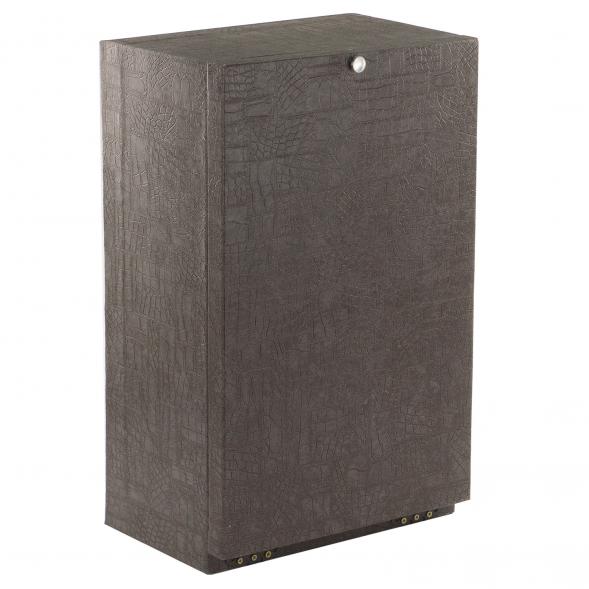 Бронзовые часы на камне &amp;quot;Георгий Победоносец&amp;quot; мрамор в кейсе 123385