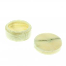 Шкатулка &amp;quot;Пудреница&amp;quot; камень зеленый оникс 10х10х5 см (4)