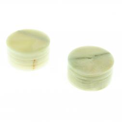Шкатулка &amp;quot;Пудреница&amp;quot; камень зеленый оникс 10х10х5 см (4)