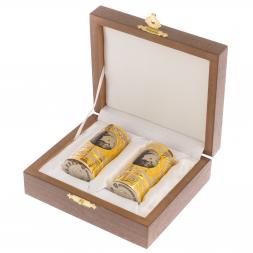 Набор из двух стопок &amp;quot;Охотник&amp;quot; 40 мл Златоуст