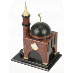 Часы &amp;quot;Мечеть&amp;quot; лемезит долерит средняя