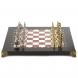 Шахматы настольные &amp;quot;Троянская война&amp;quot; 28х28 см камень лемезит мрамор 120748