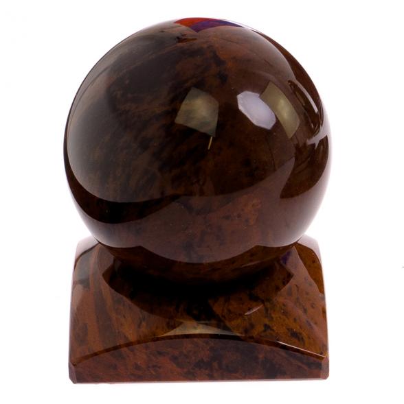 Настольный набор &amp;quot;Гренада&amp;quot; коричневый обсидиан 124722