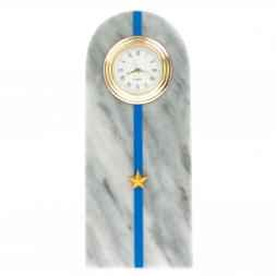 Часы-погон "Младший лейтенант МЮ" камень мрамор