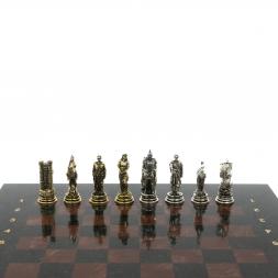 Шахматы &amp;quot;Троянская война&amp;quot; 28х28 см из лемезита