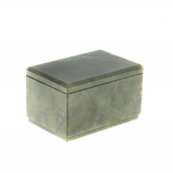 Шкатулка из нефрита 9х6х5,5 см