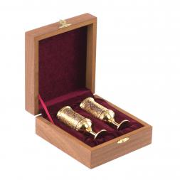 Набор для водки "На двоих" 2 рюмки Златоуст