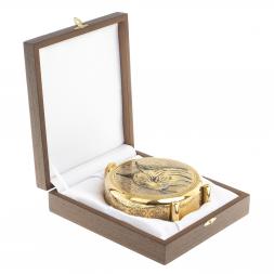 Фляжка с гравюрой &amp;quot;Рысь&amp;quot; Златоуст