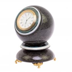 Настольные часы &amp;quot;Шар Антистресс&amp;quot; 10 см лабрадорит
