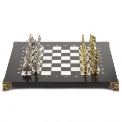 Шахматы &amp;quot;Троянская война&amp;quot; 28х28 см из мрамора