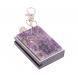 Брелок огниво &amp;quot;Вечная спичка&amp;quot; с накладкой из камня чароит 2,8х1,3х5 см 126688